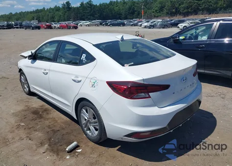 2020 Hyundai Elantra Sel из США, поврежденный, VIN 5NPD84LF6LH624524